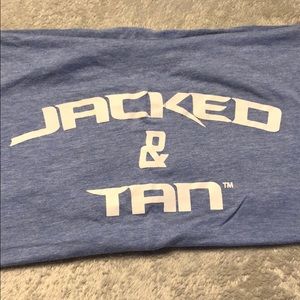 Jacked and tan gym tank top